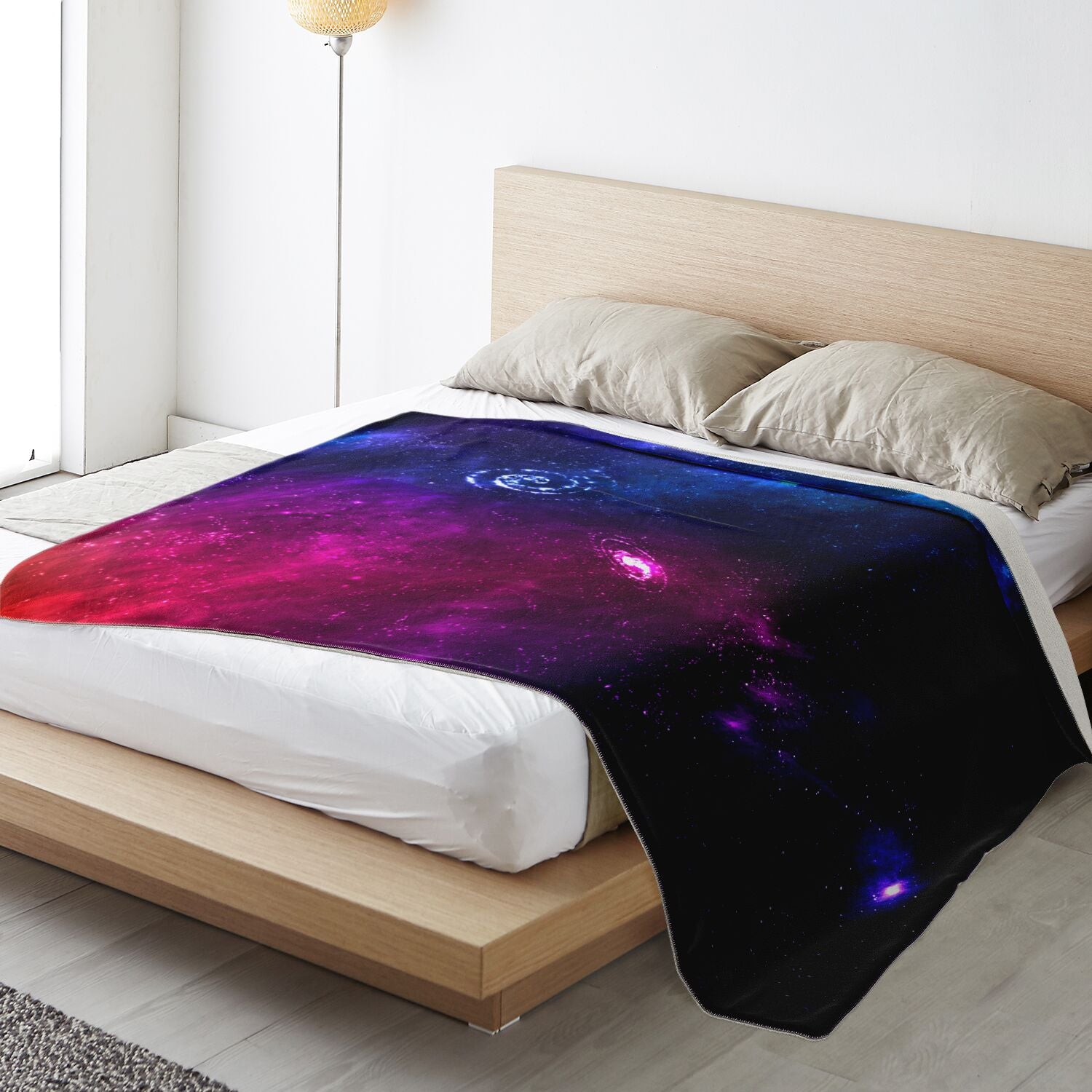 Outer Space Fleece Blanket