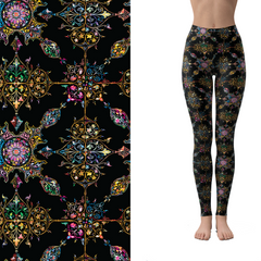 Bejeweled Full Length Leggings with Pockets