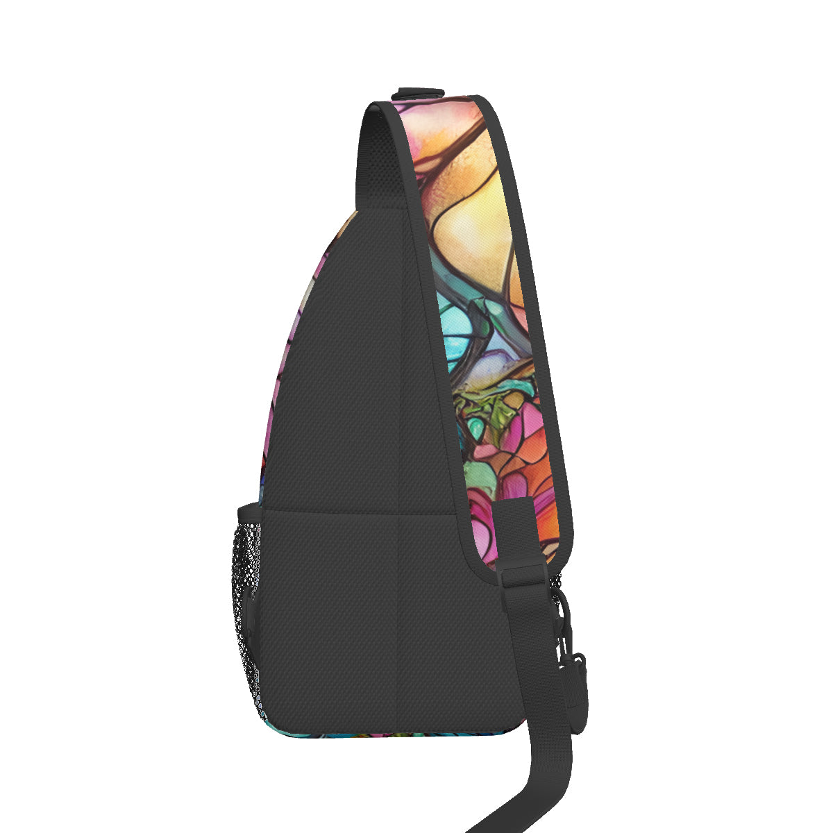 Butterfly Chest Bag decorated with Large Colorful Bag - Custom Sewn