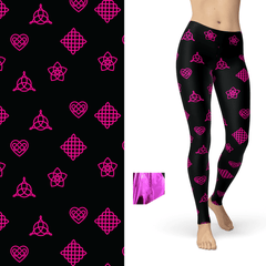 Charmed Celtic Love with Pink Sparkle Foil and Pockets