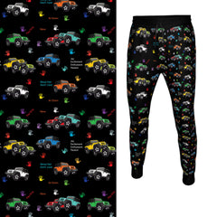 Jeeper Joggers 4x4 Vehicles Jeeper - Jeeper Wave - Jeeper Life - Jeeper Pants - Stacked Jeeper Print -
