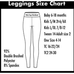 Tea Cups Leggings, Tea pot, and Tea Leaf Themed Leggings