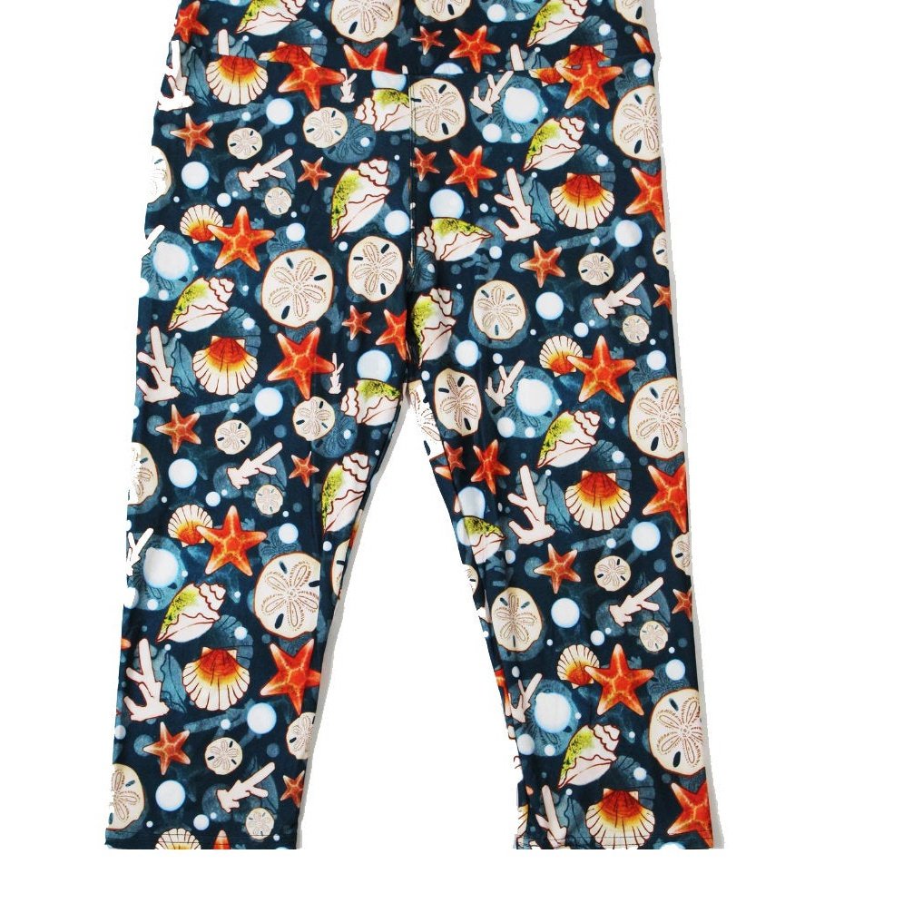 Beach Sea Shells Capri with Pockets