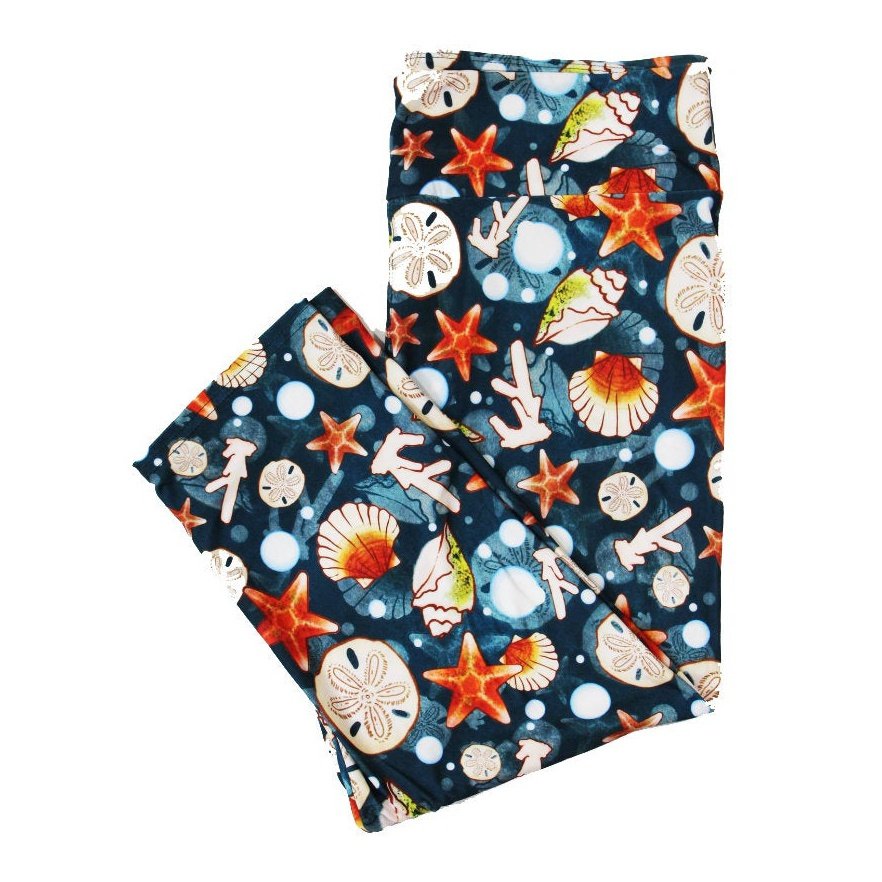 Beach Sea Shells Capri with Pockets