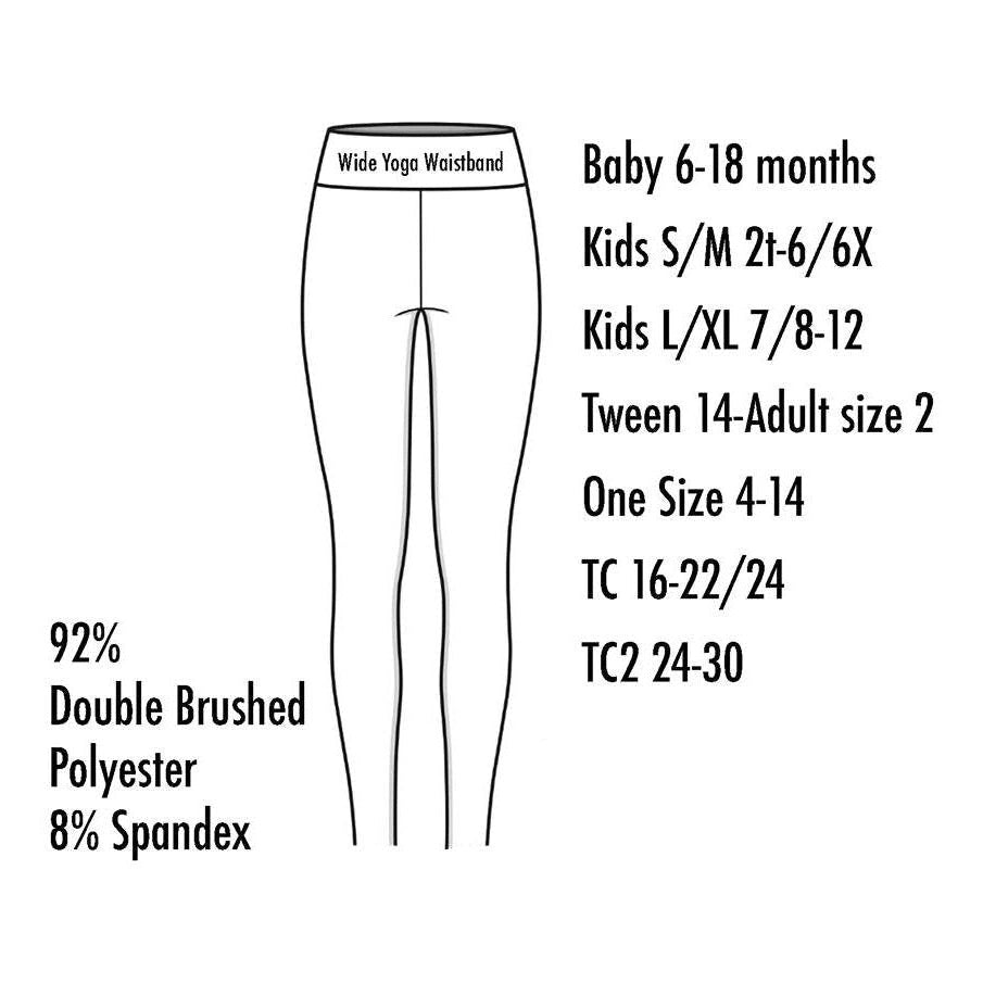 Blue Harajuku Spirit Leggings with Pockets