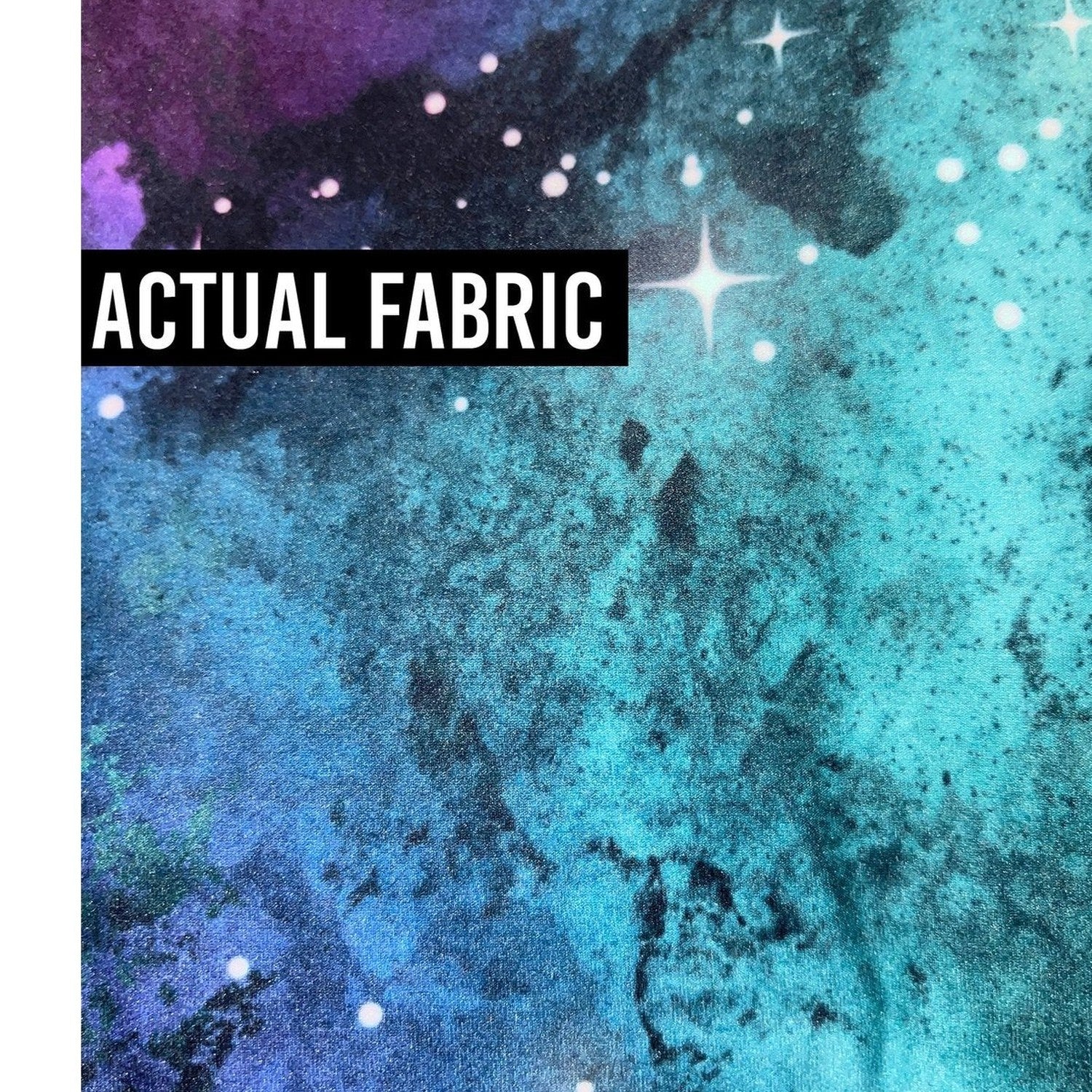 Leggings Blue and Purple Marbled Kaleidoscope Full Length Leggings - No Pockets