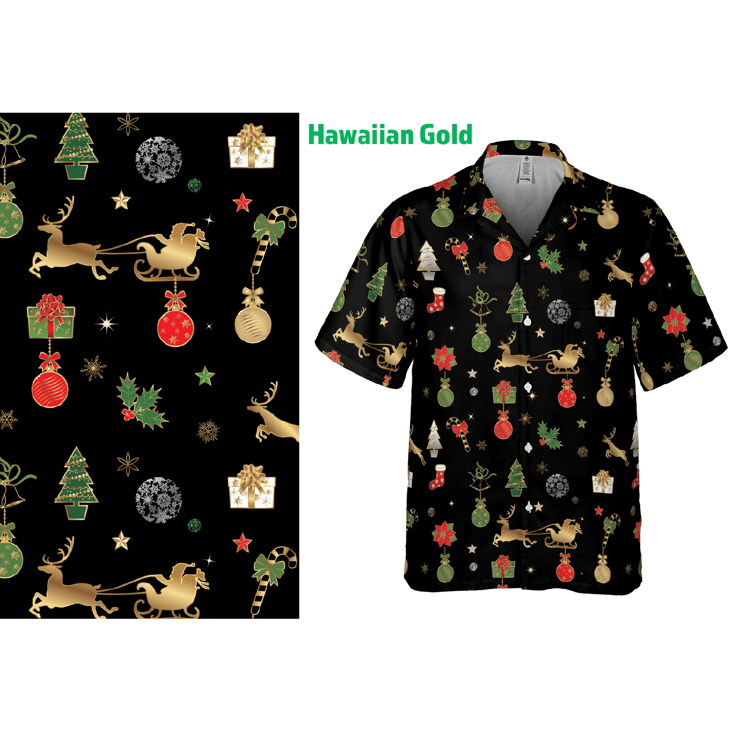 Christmas Hawaiian Santa Surprise