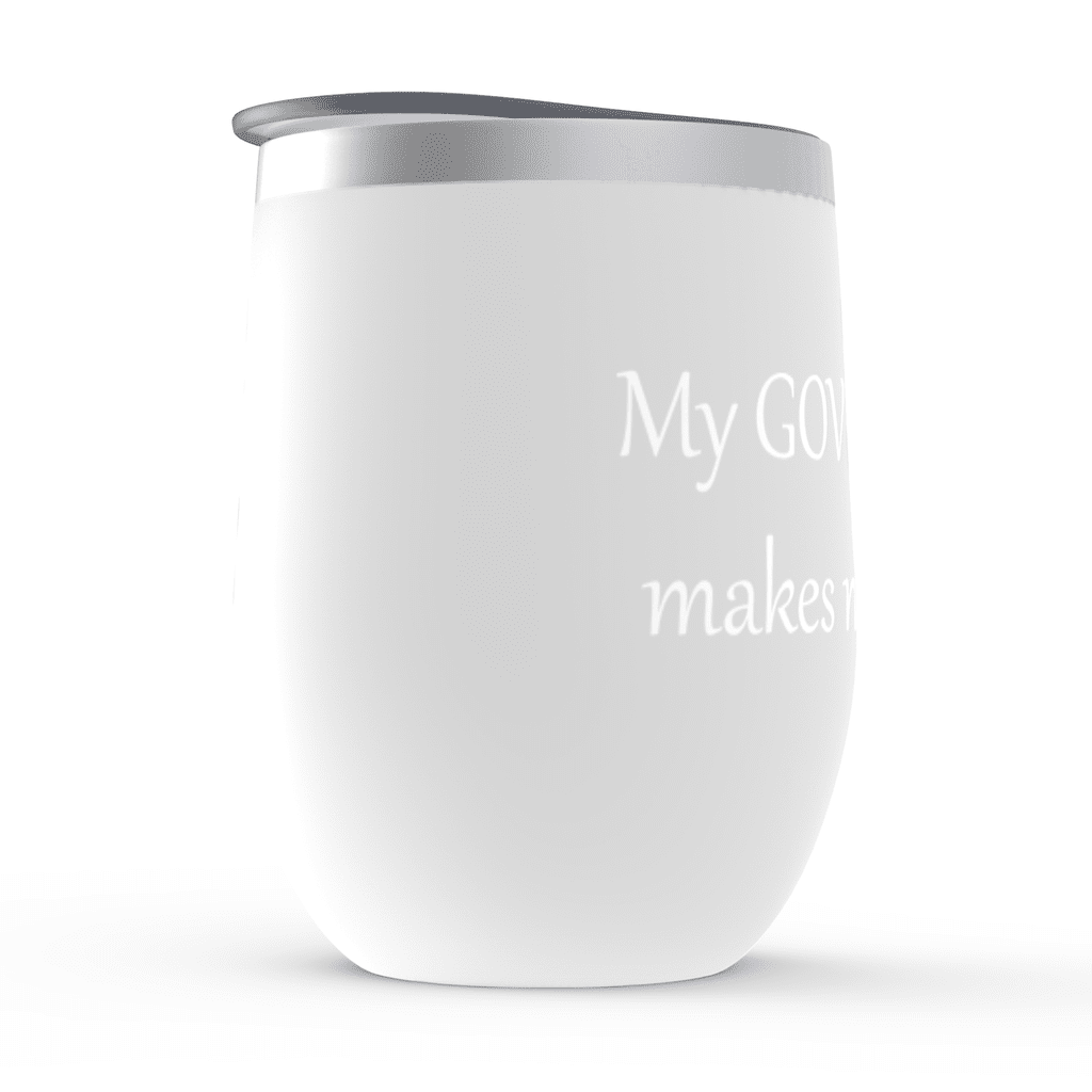 My Government Stemless Wine Tumblers