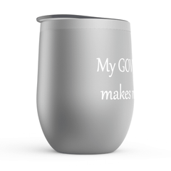 My Government Stemless Wine Tumblers