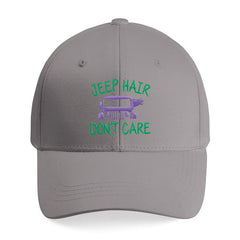 Jeeper Hair Don't Care Embroidered Cap