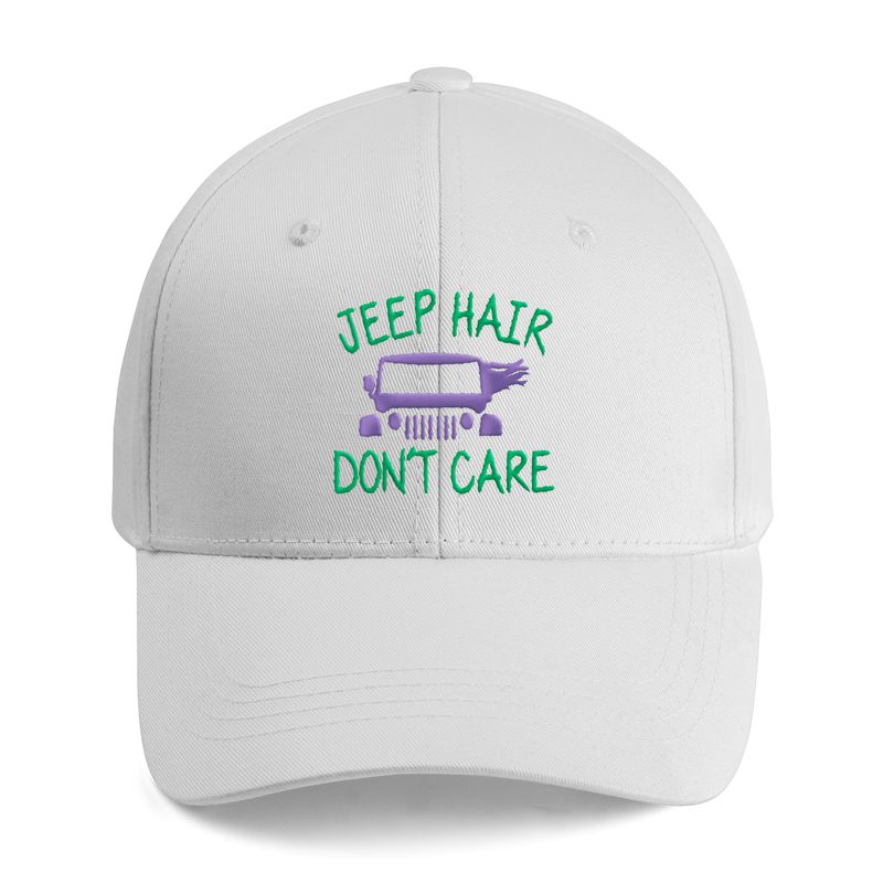 Jeeper Hair Don't Care Embroidered Cap