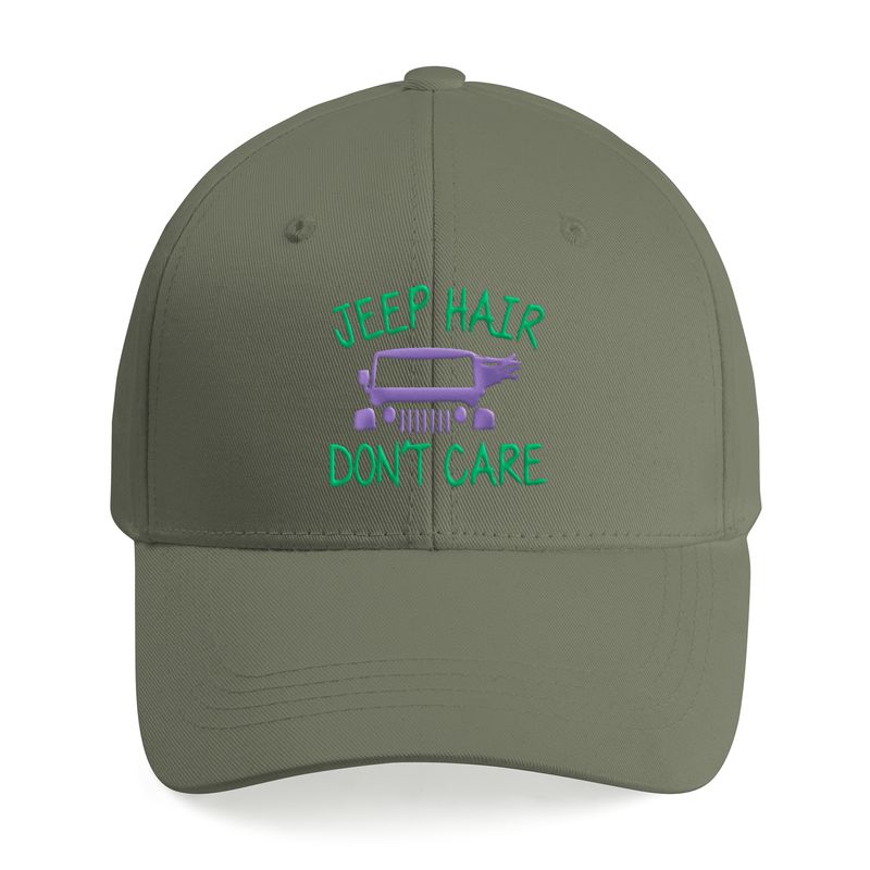 Jeeper Hair Don't Care Embroidered Cap