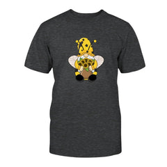 SunFlower Gnome Graphic Tee Gray or Black, Short or Long Sleeve