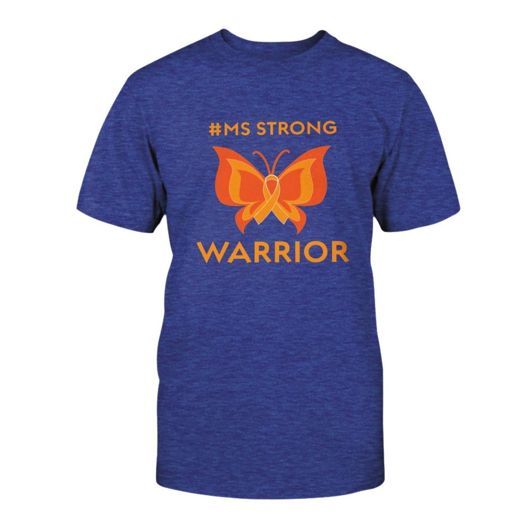 MS Strong Multiple Sclerosis Women's Strong Awareness Women's Short Sleeve Shirt Bella + Canvas Unisex T-Shirt