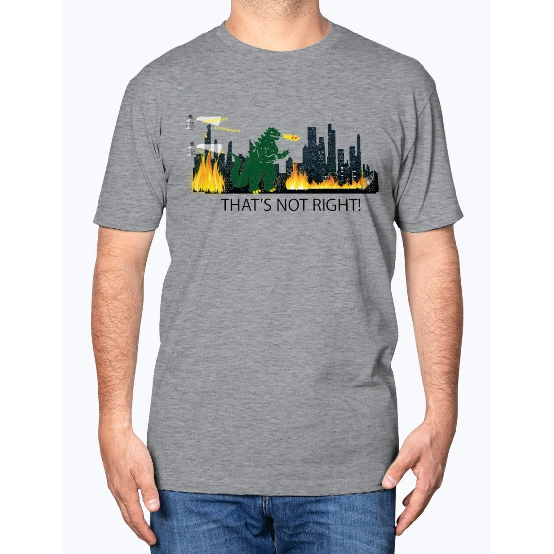 Exterminate Whoazilla Unisex T-Shirt