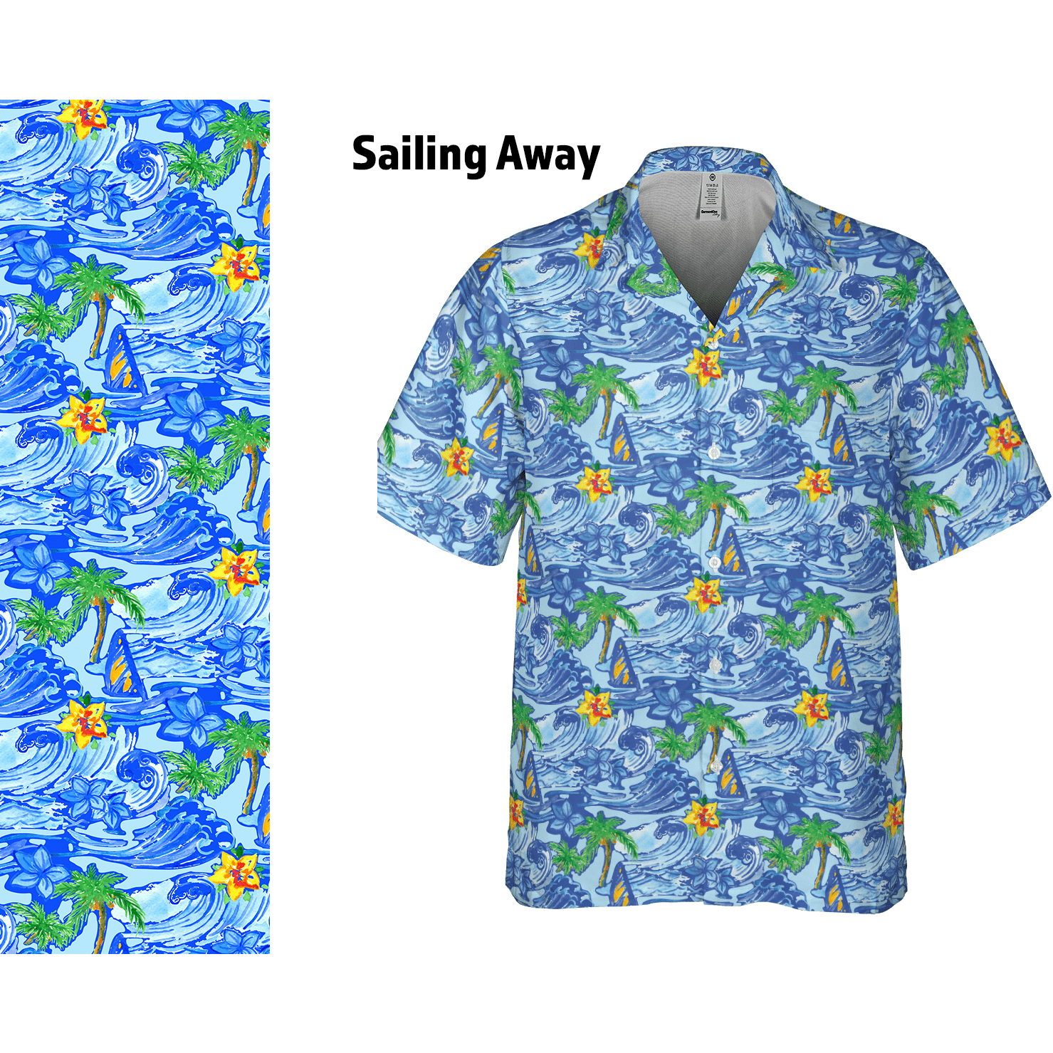 Sailing Hawaiian Shirt Hawaiian
