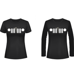 Jeeper Tink Rhinestone Tee Short or Long Sleeve