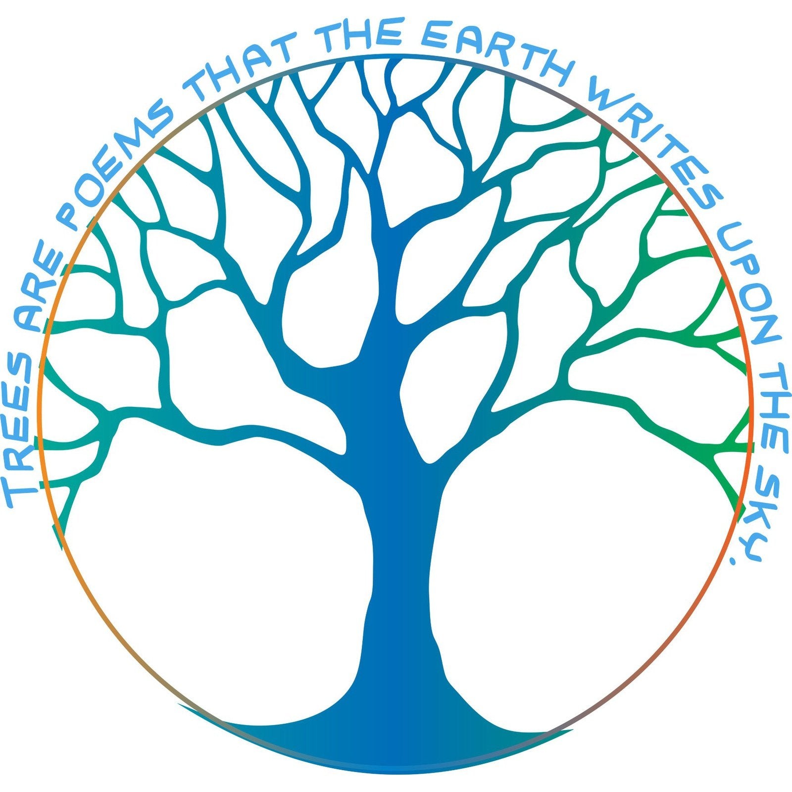 Sky Tree Graphic Tee Gray or Black, Short or Long Sleeve