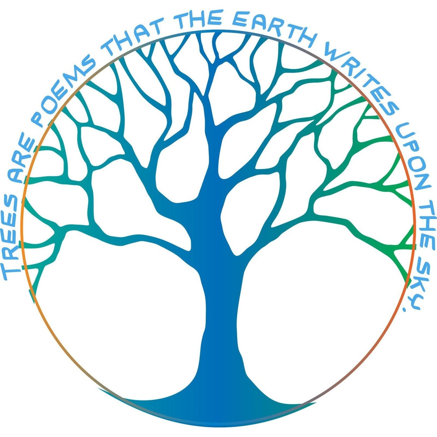 Sky Tree Graphic Tee Gray or Black, Short or Long Sleeve