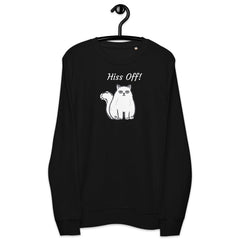 Hiss Off Unisex organic sweatshirt