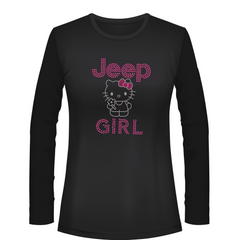 Hi Kitty Jeeper Rhinestone Tee Short or Long Sleeve
