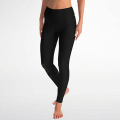 Classy Smart Assy Full Length Rhinestone Leggings with Pockets