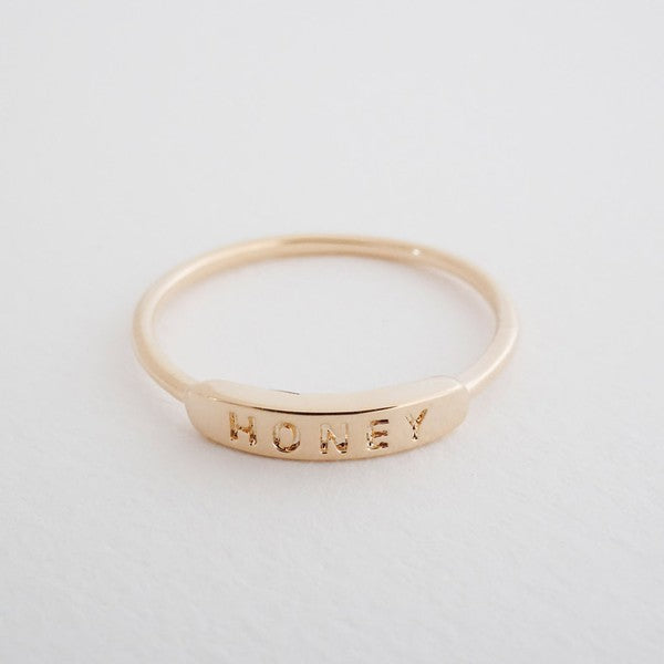 HONEY Imprint Ring