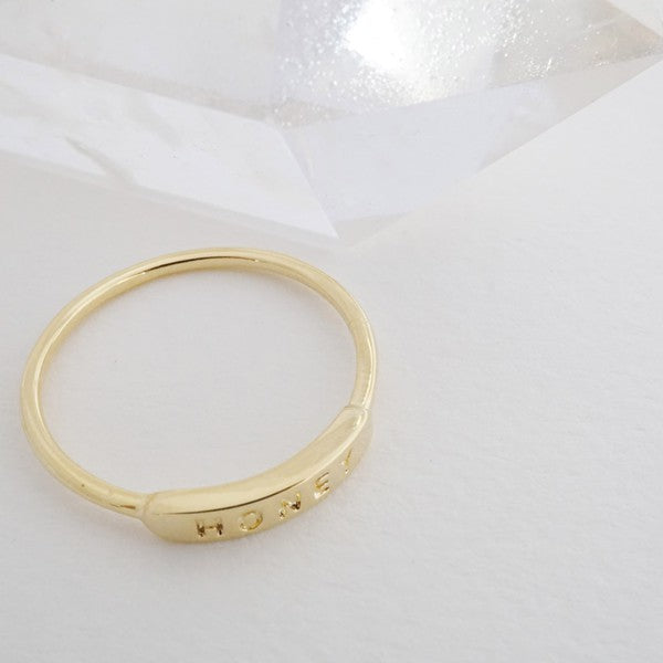 HONEY Imprint Ring