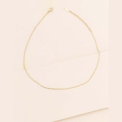 Bubble Chain Choker 14 K Gold Over Necklace