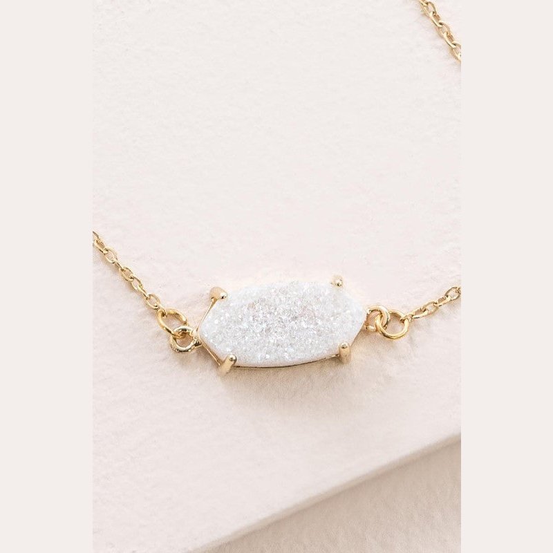 14k Gold Plated Druzy Bracelet available in Alabaster, Cosmic, Mystic, Whimsical