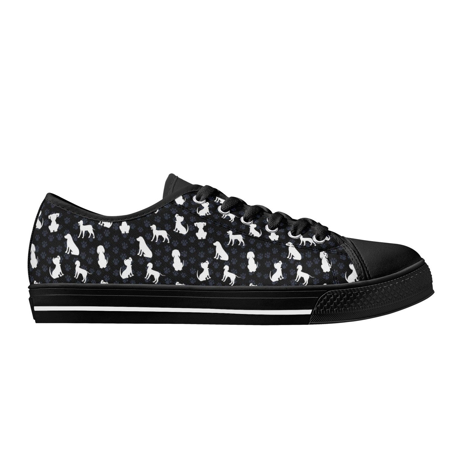 Puppies Womens Low Top Canvas Shoes