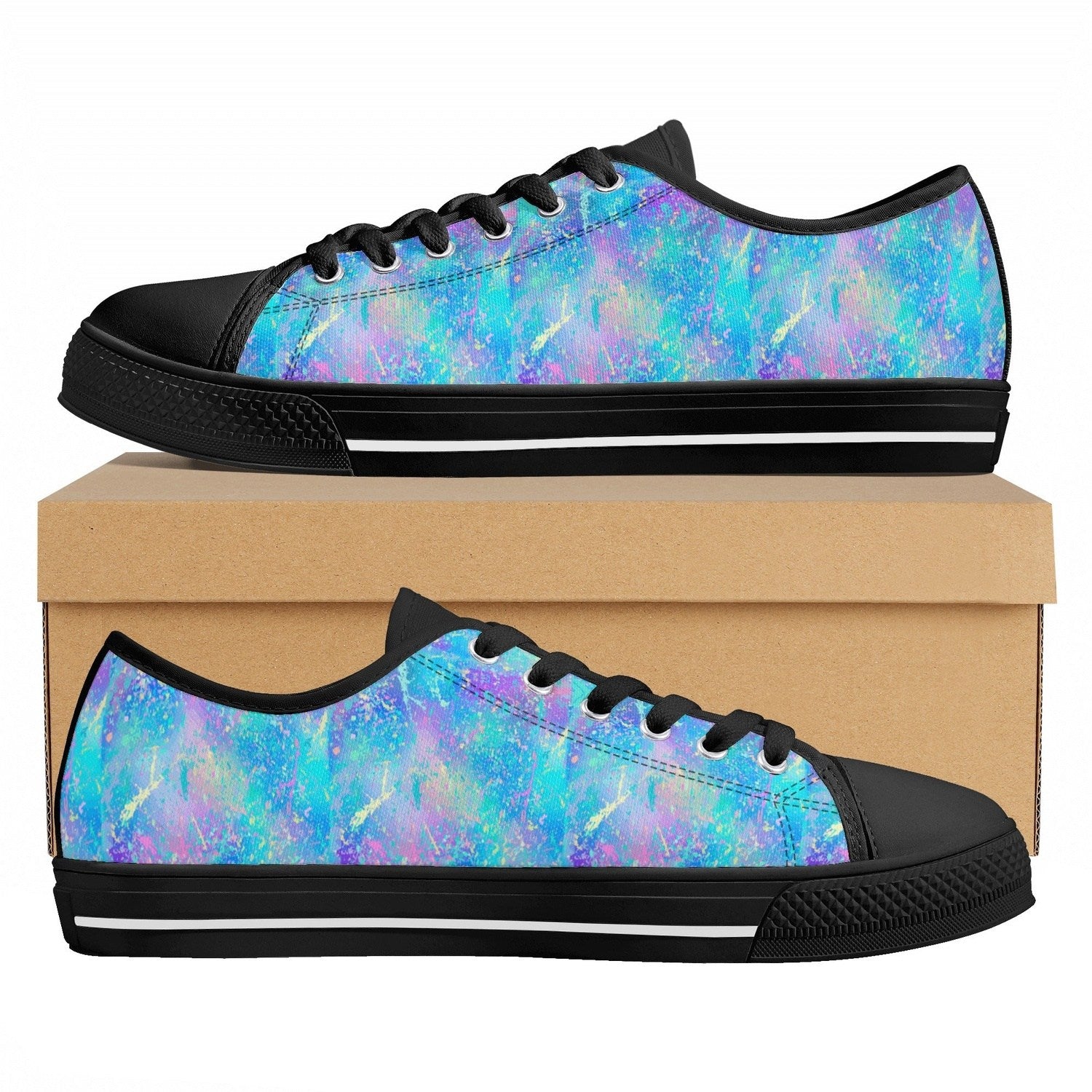 Fairy Womens Low Top Canvas Shoes