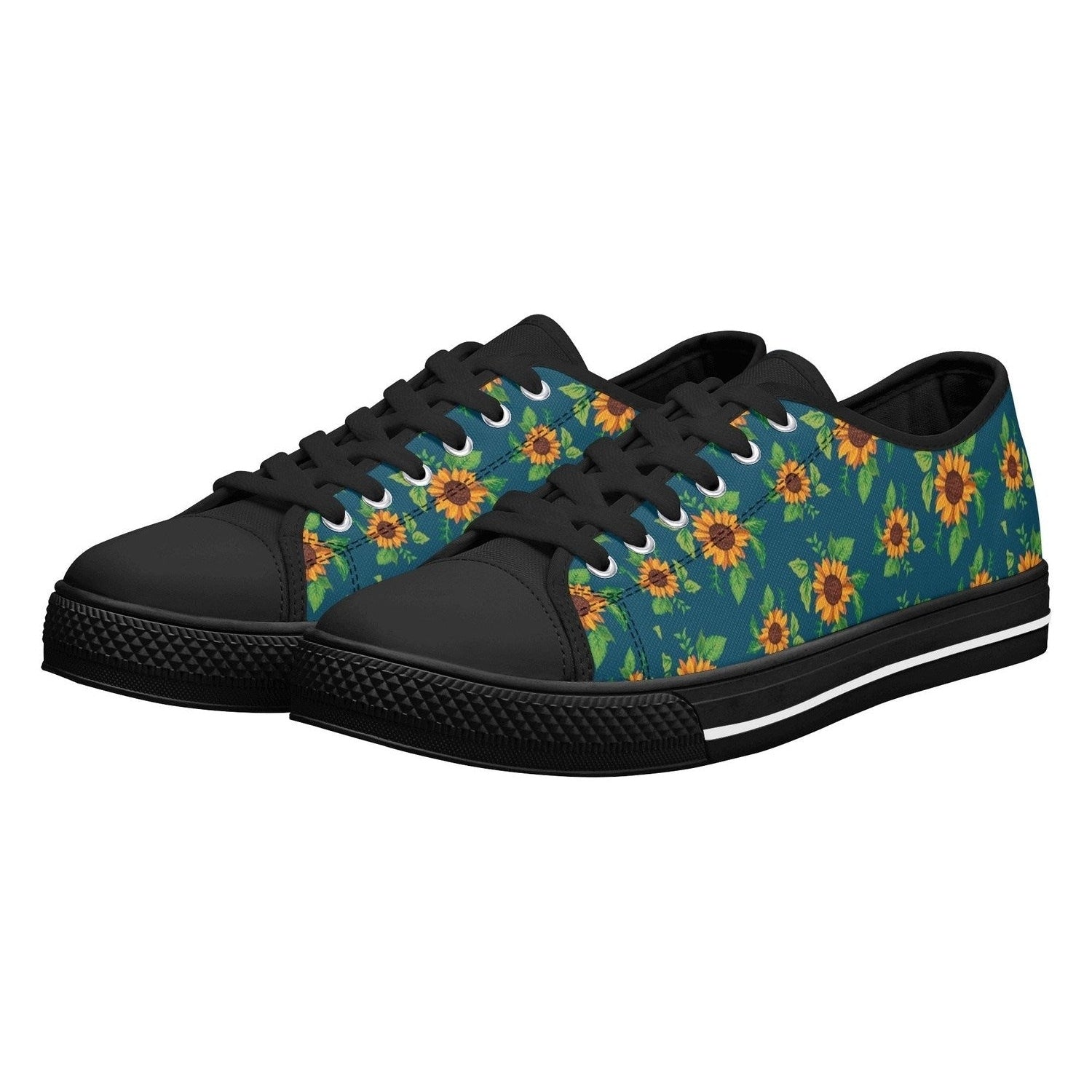 Sunny Womens Low Top Canvas Shoes