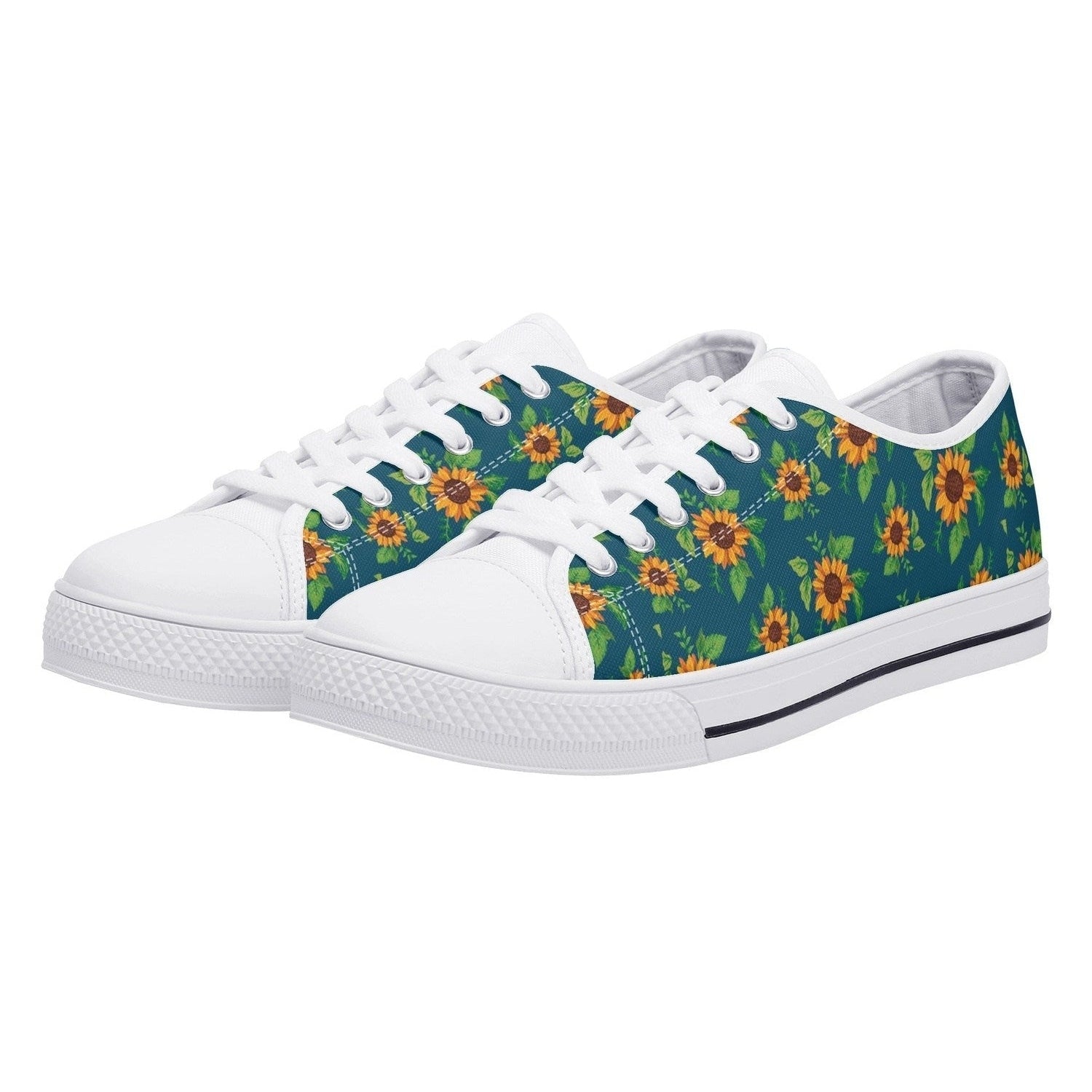 Sunny Womens Low Top Canvas Shoes