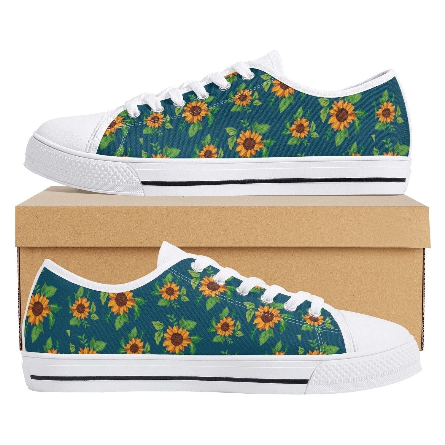 Sunny Womens Low Top Canvas Shoes