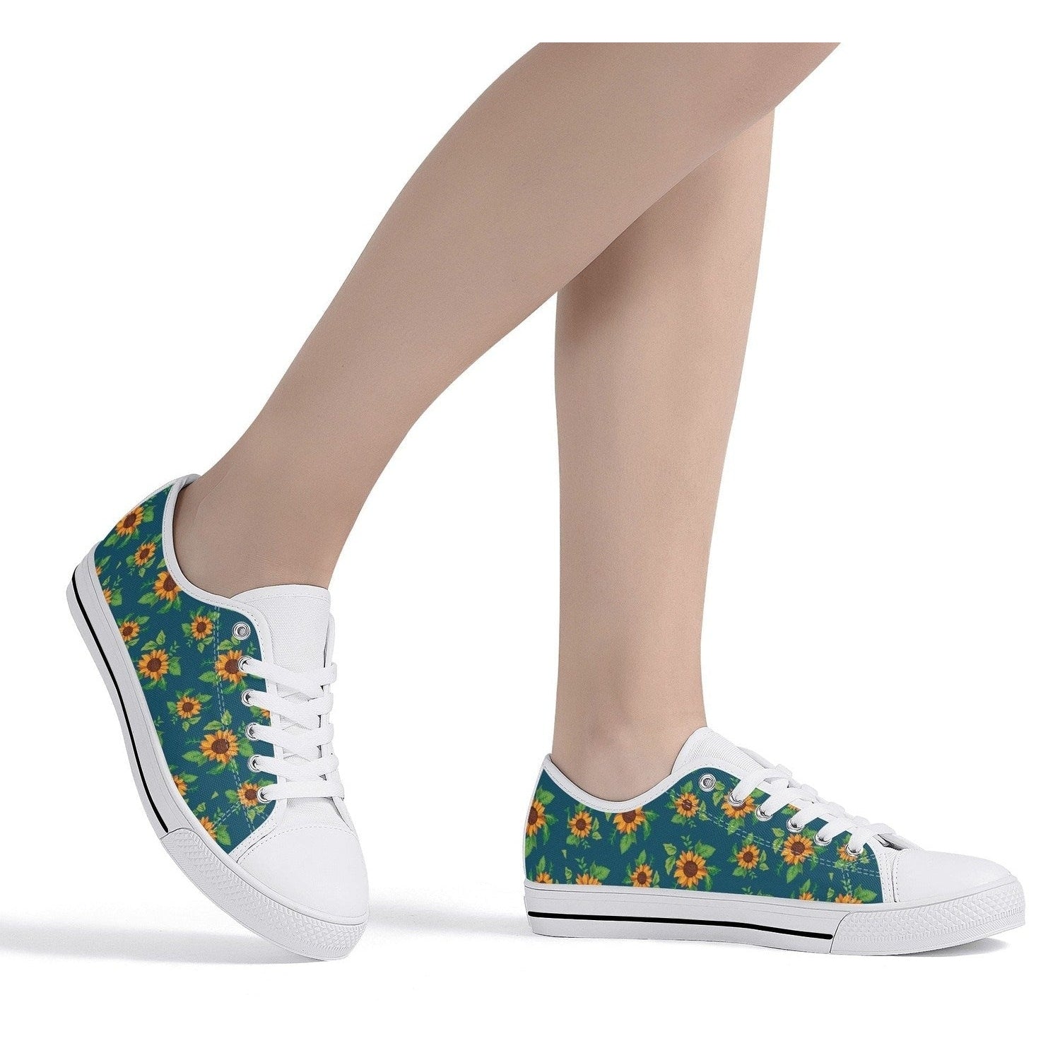 Sunny Womens Low Top Canvas Shoes