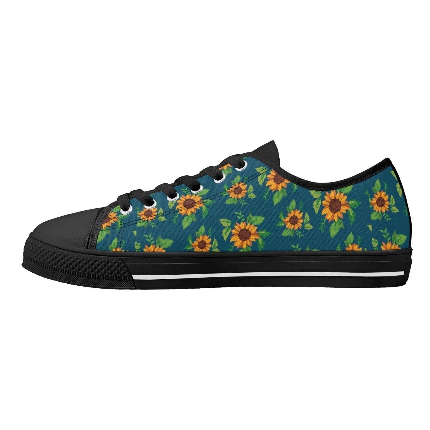 Sunny Womens Low Top Canvas Shoes