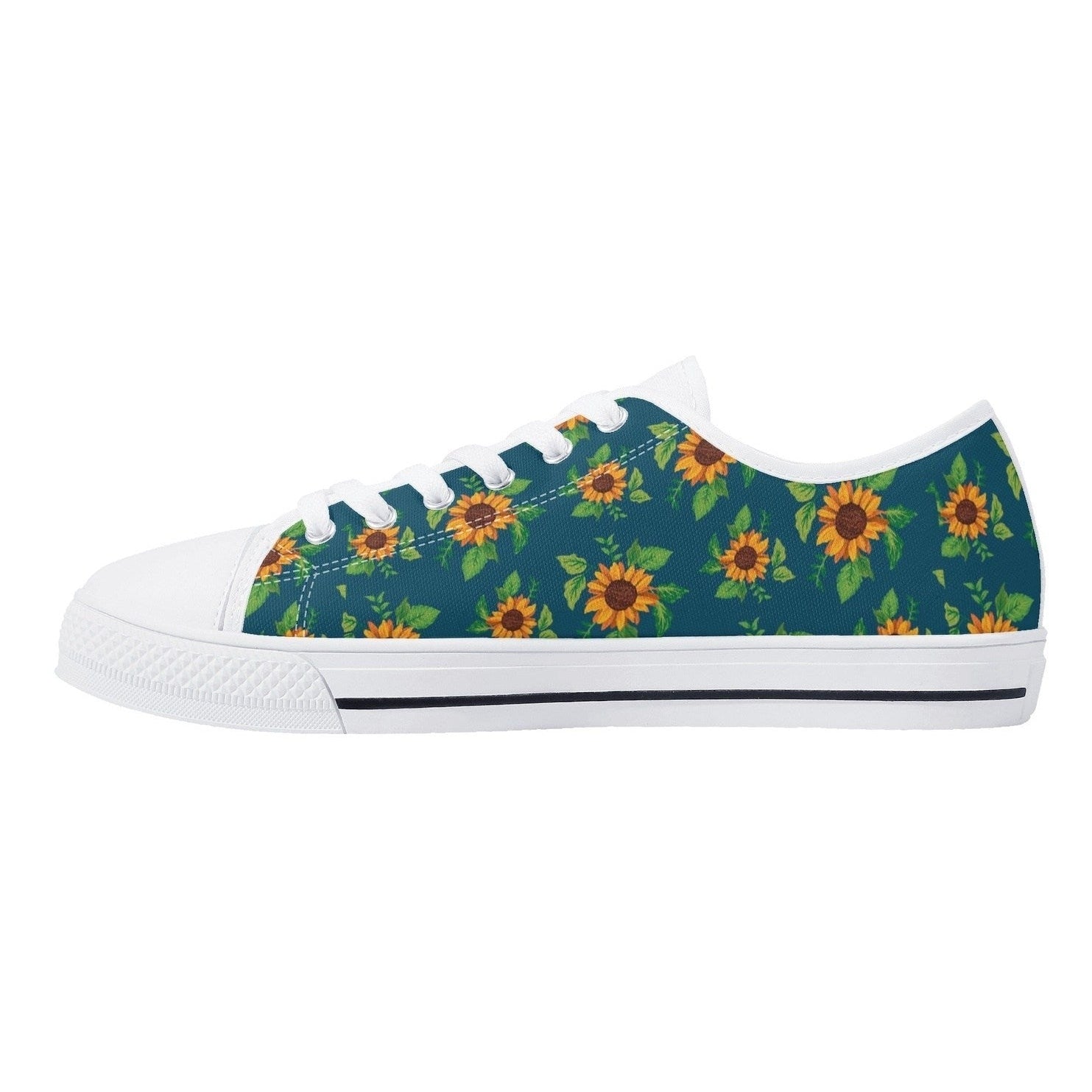 Sunny Womens Low Top Canvas Shoes