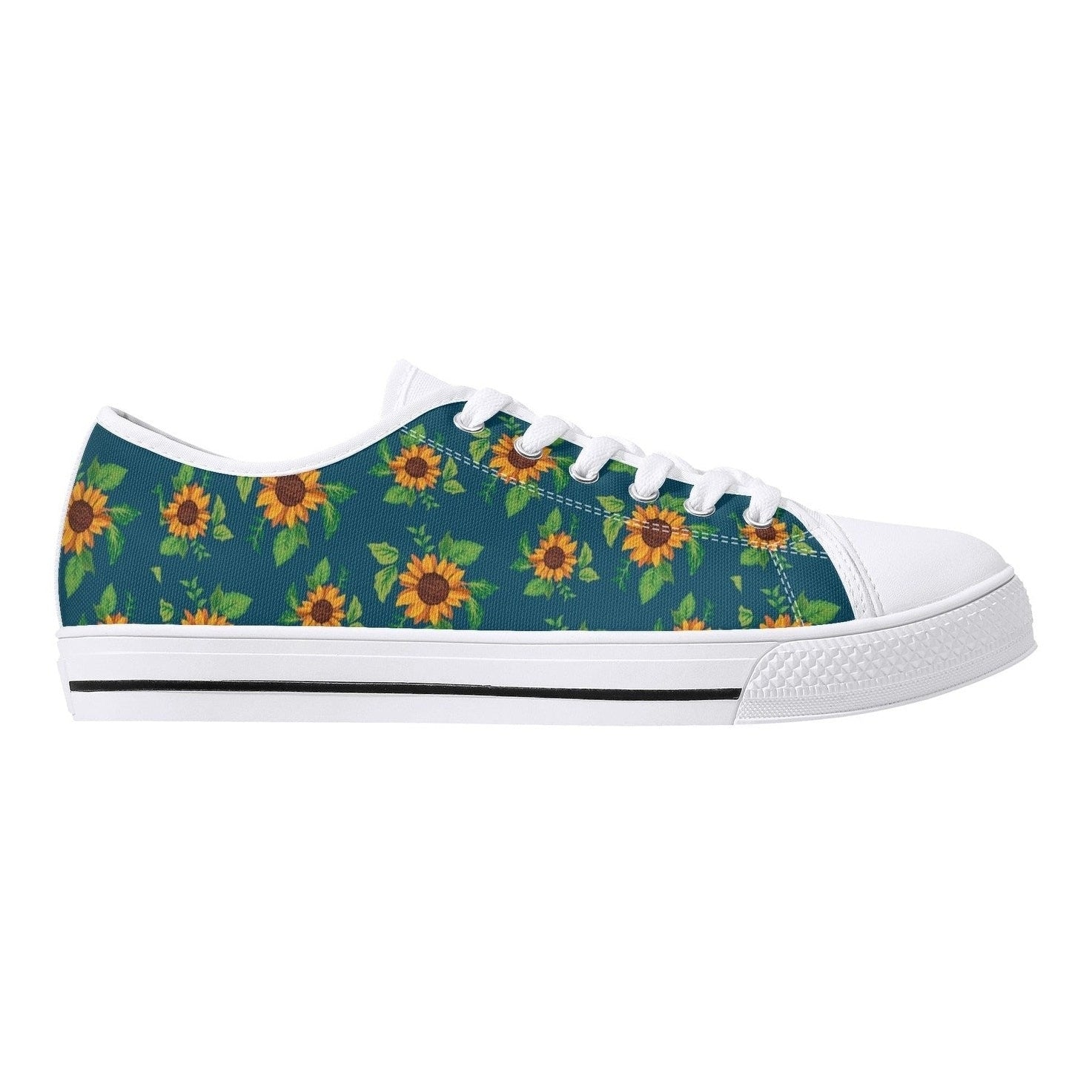 Sunny Womens Low Top Canvas Shoes