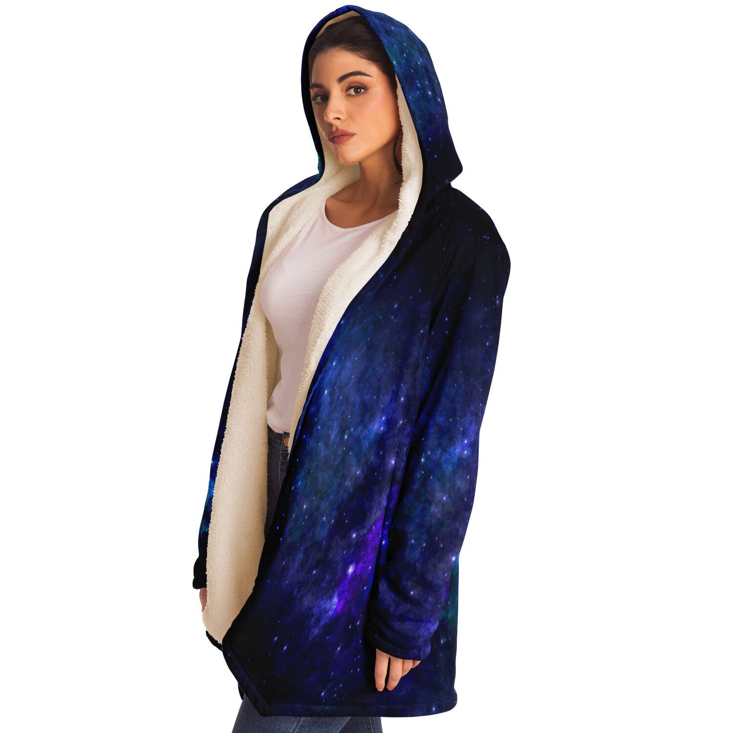 Galaxy Cloak with Fleece Lining - Custom