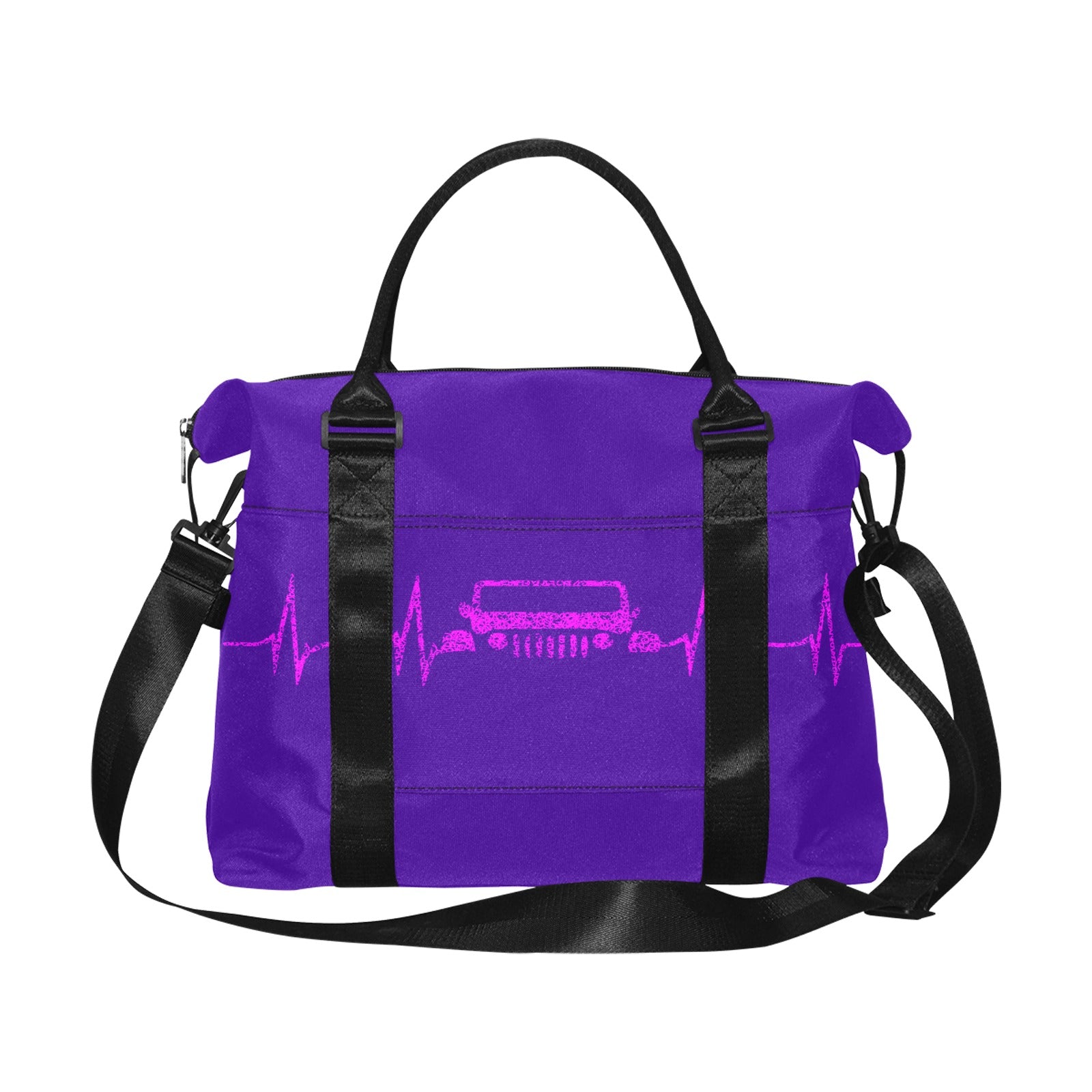 Jeeper Life Purple Duffle Heartbeat