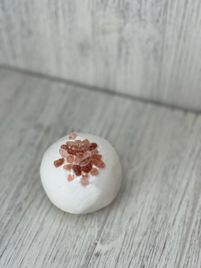 Pink Sea Salt Jewelry Bath Bomb