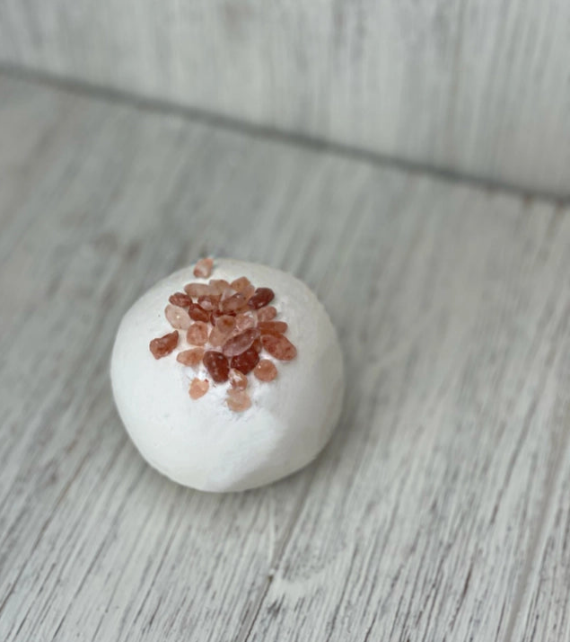 Pink Sea Salt Jewelry Bath Bomb