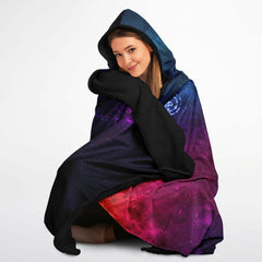 Cosmic Galaxy Hooded Blanket Micro Fleece - Adult or Youth