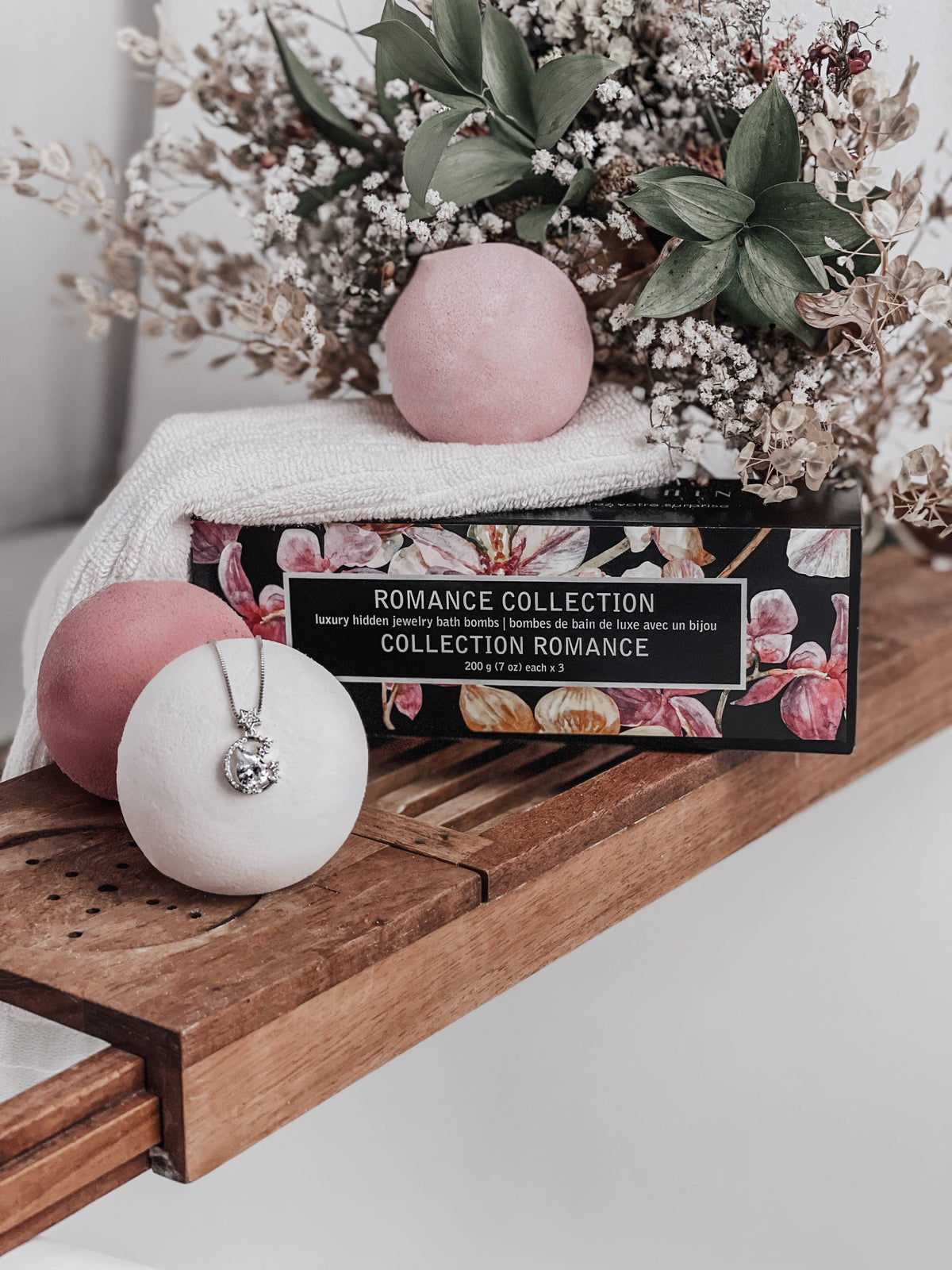 Romance Collection Sterling Silver Jewelry Bath Bombs