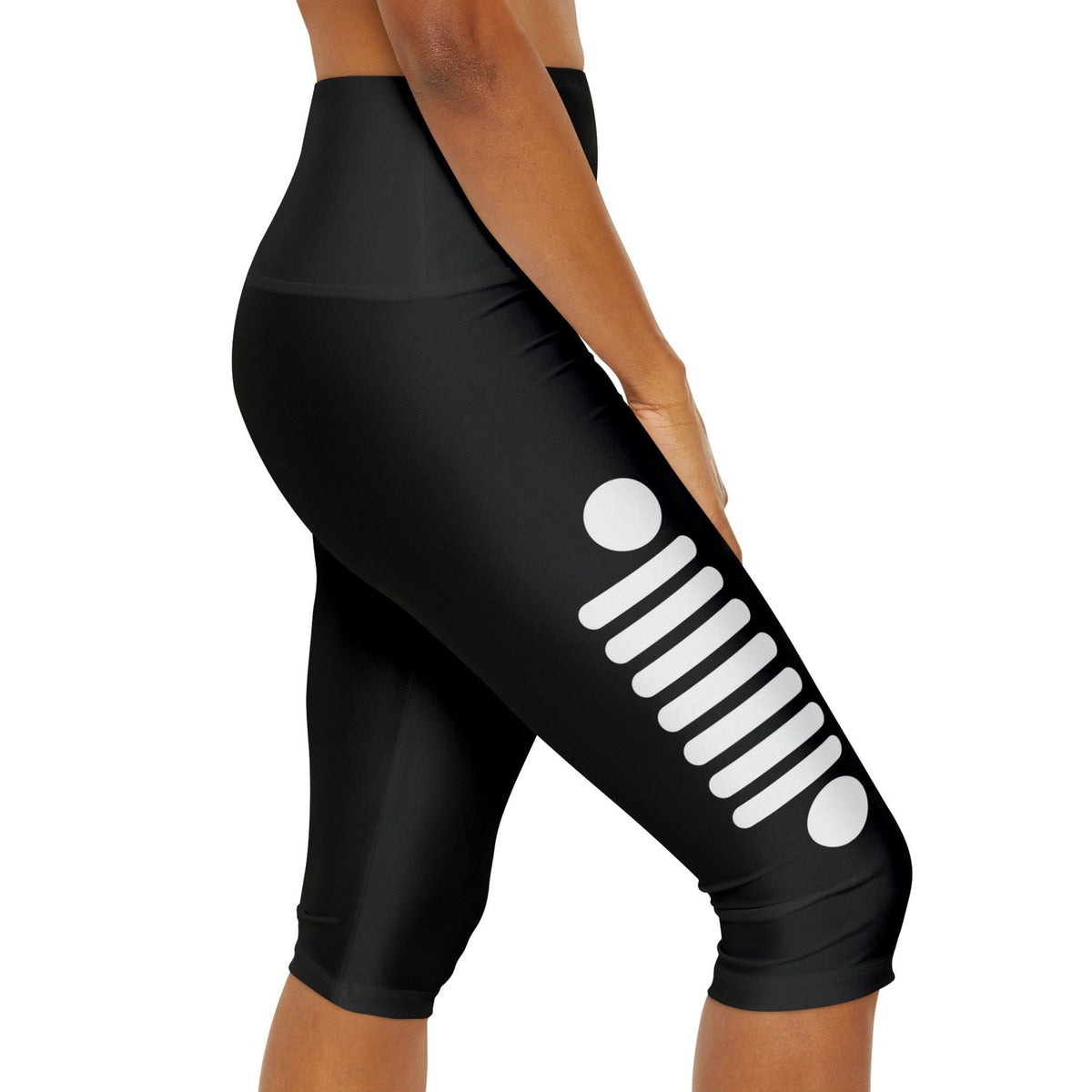 Jeeper Grill Capri Length Leggings with Pockets
