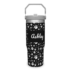 Personalized Dog Mom Tumbler with Straw