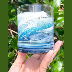 Coastal Whiskey Rocks Glass