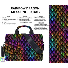 Rainbow Dragon Messenger Bag