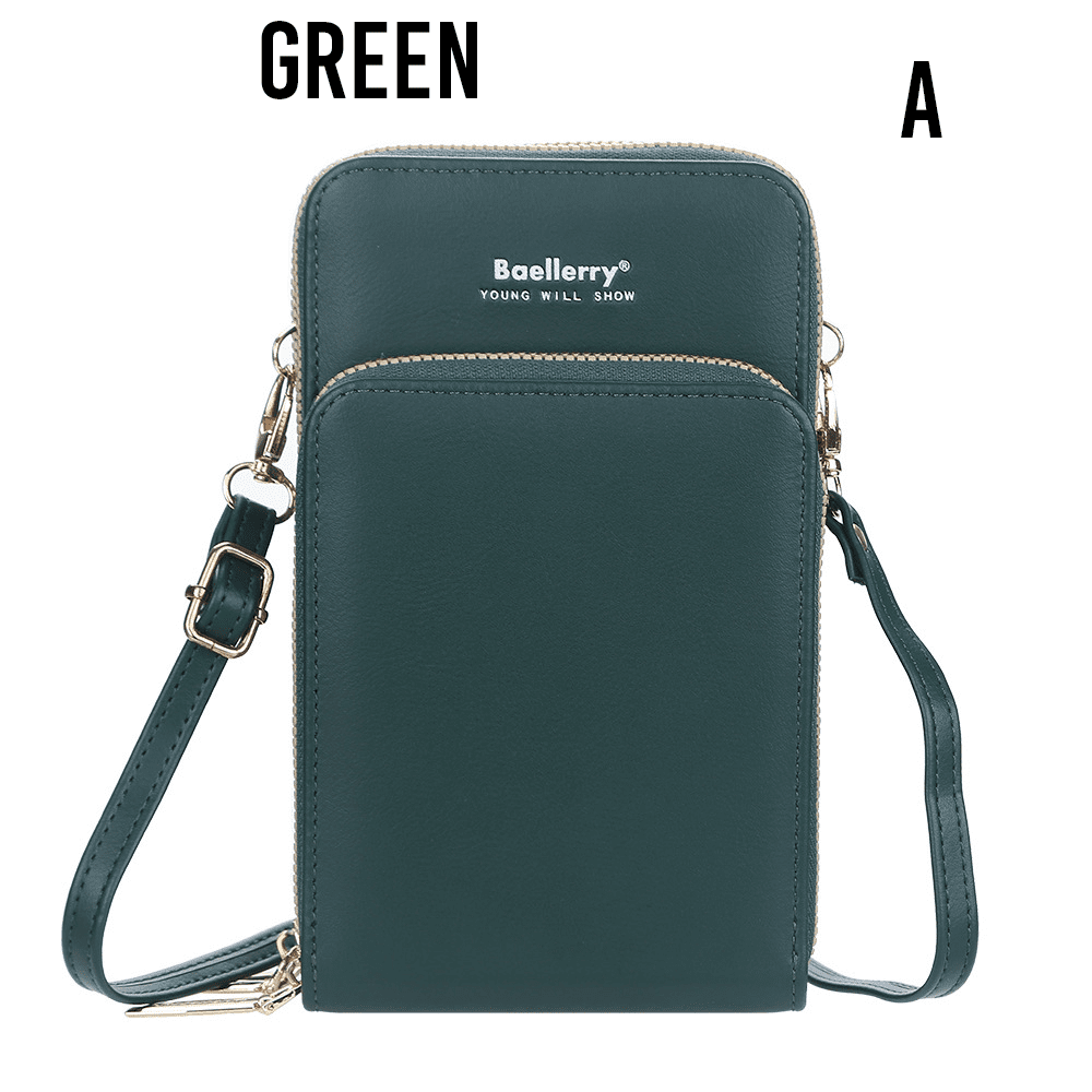 Touchscreen phone crossbody purse in Multi Colors